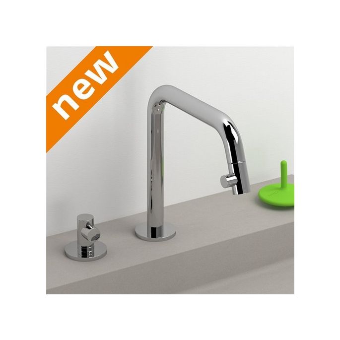 Clou Kaldur CL061500329L 2-gats mengkraan (linkse versie) chroom