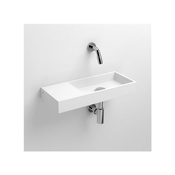 Clou Mini Wash Me CL0308134 mineral marmer fontein 45cm wit