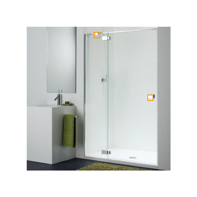 Provex 1245SA00F afwateringsstrip 120cm, 18mm hoog, transparant, voor glasdikte 6mm