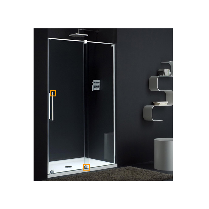 Provex S-Lite 1270SA00F afwateringsstrip, transparant, voor glasdikte 6mm