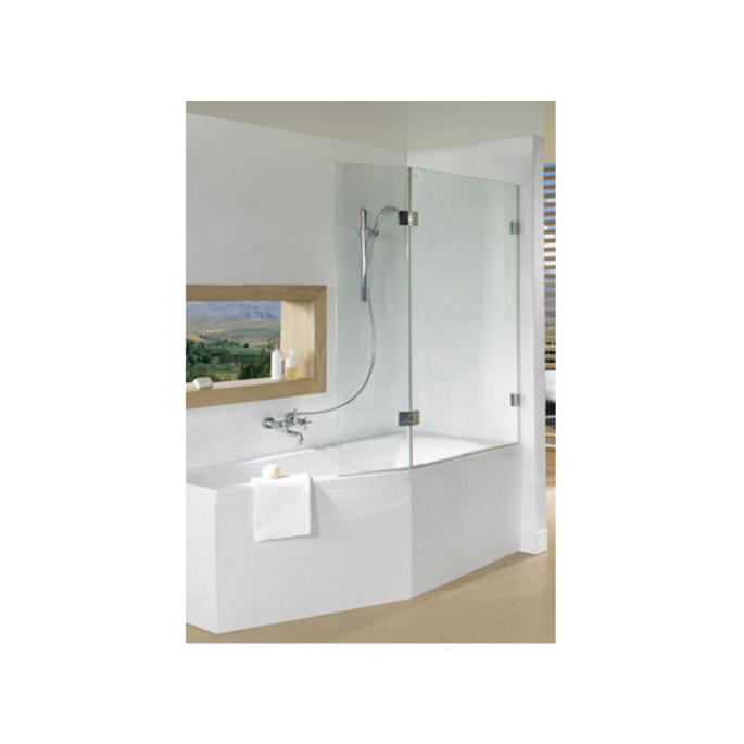 Riho 562010002 afwaterstrip met o-dichting en flapje, 100cm / 8mm