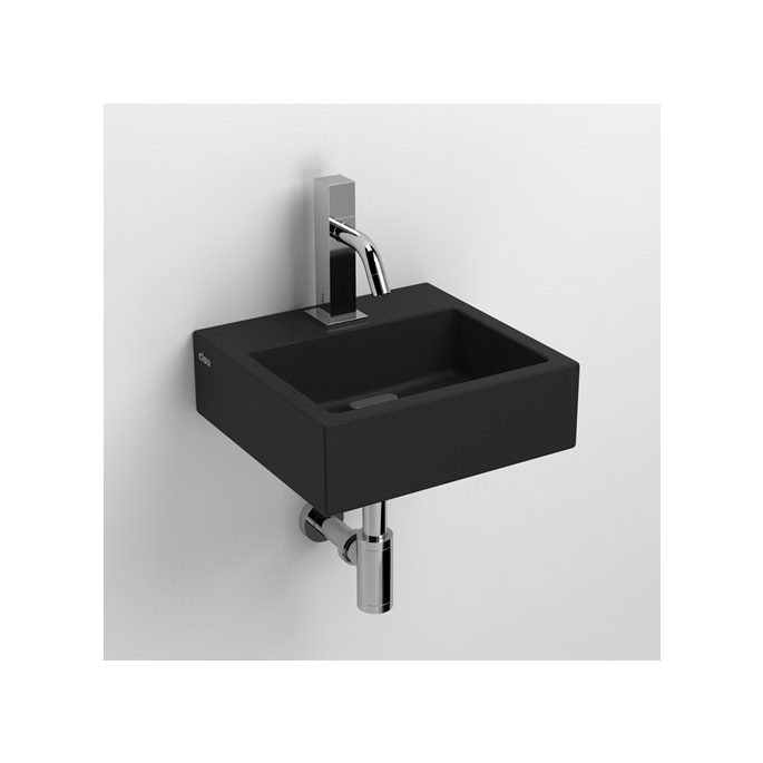 Clou Flush 1 CL0312010 keramiek fontein 28cm mat zwart