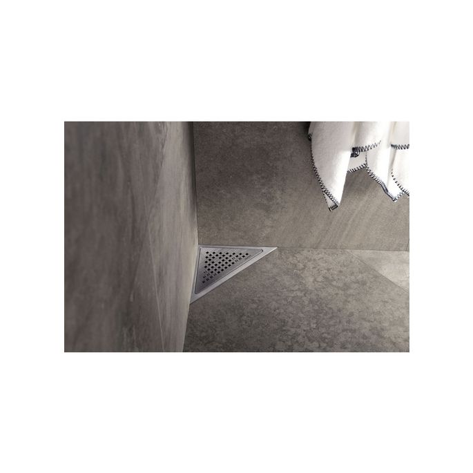Easy Drain Aqua Plus Delta AQUA+DEMSI6 doucheput 24x24cm zijuitloop