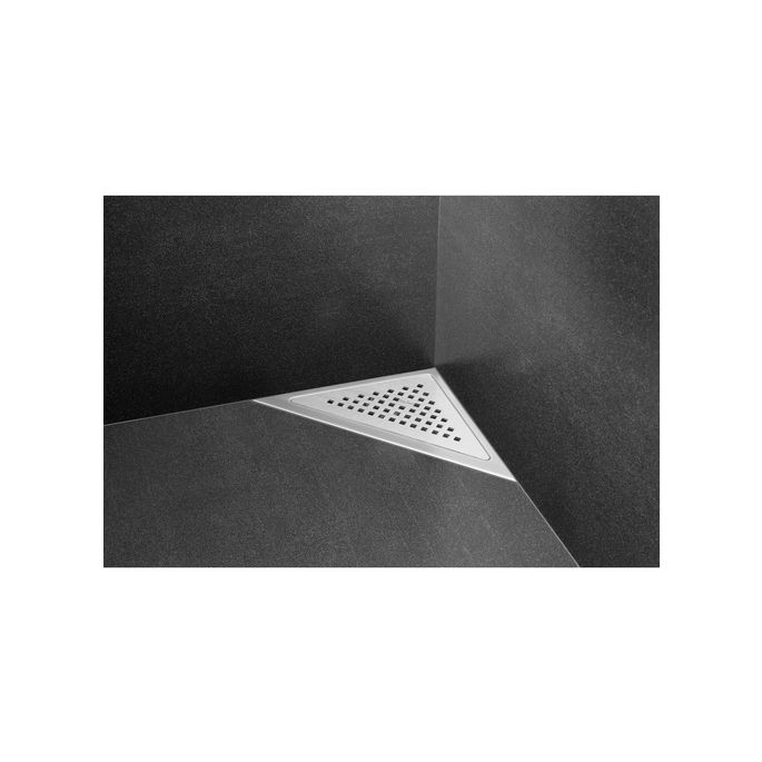 Easy Drain Aqua Plus Delta AQUA+DEMSI6 doucheput 24x24cm zijuitloop