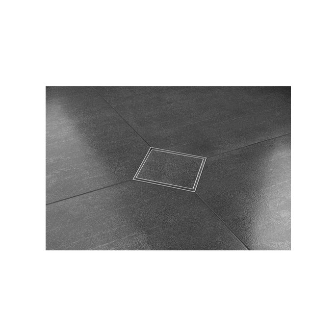 Easy Drain Aqua Quattro Tegel AQUA15X15MSI6T doucheput 15x15cm zijuitloop