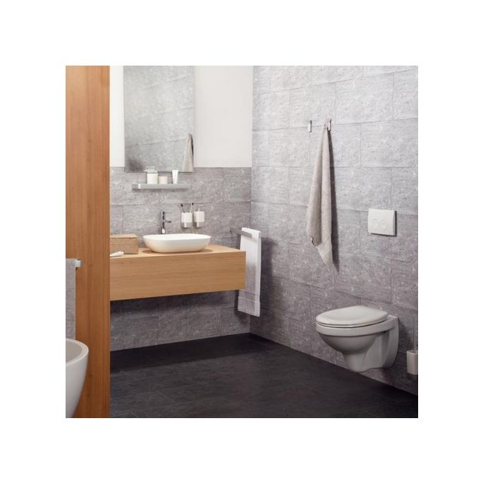 Haceka Aline 1208610 gastenhanddoekhouder 25cm geborsteld aluminium