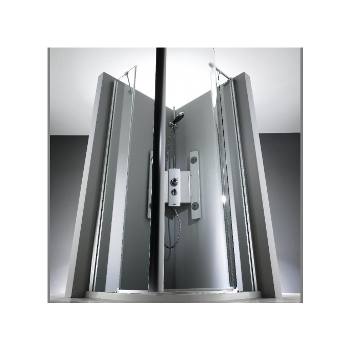 Huppe 1002, 069722 set afvoerprofielen voor 3-delige kwartronde hoekinstap