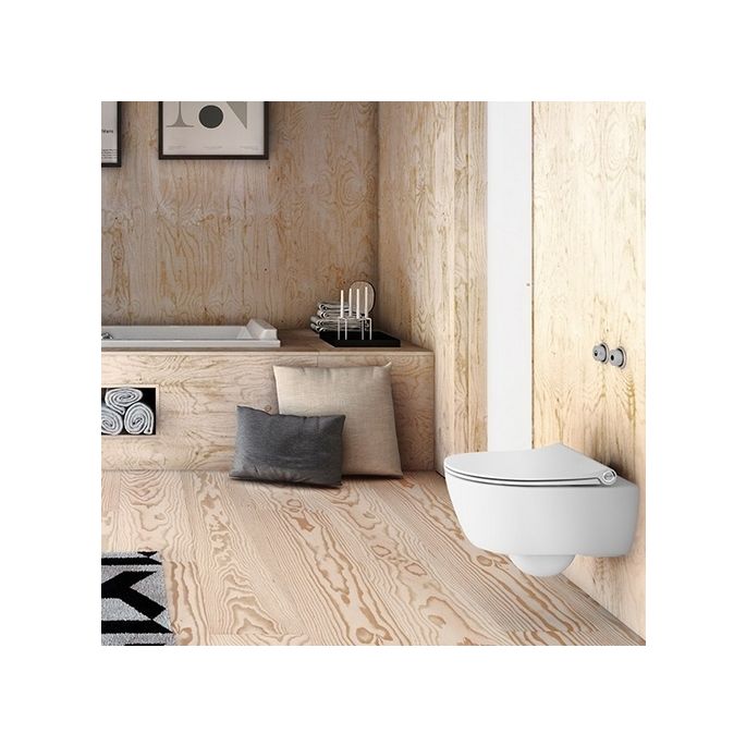 Pressalit Sway D2 994001-DF4999 toiletzitting met deksel zwart