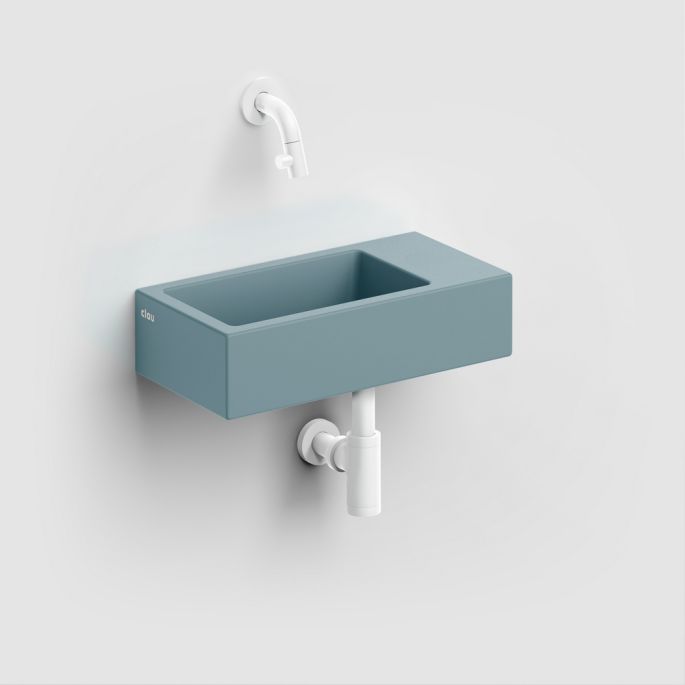 Clou Flush 3 CL0338031 keramiek fontein 36cm mat blauw