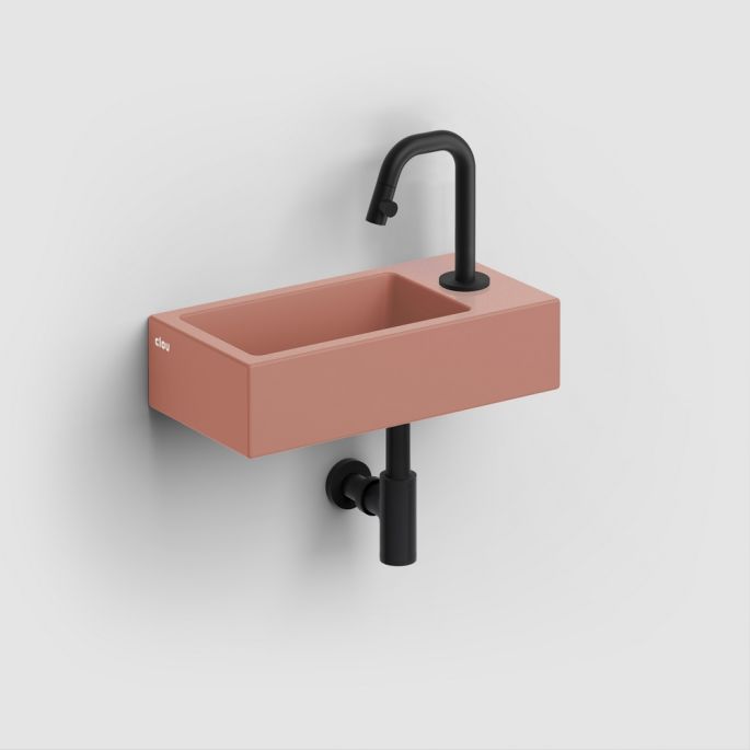 Clou Flush 3 CL0340030 keramiek fontein 36cm mat roze