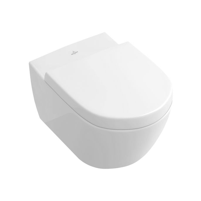 Villeroy en Boch Subway 2.0 9M68Q1R2 toiletzitting met deksel wit (Star White CeramicPlus) *niet meer leverbaar*