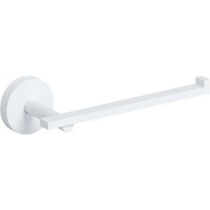 Clou Flat CL090203020 toilet roll holder without flap matt white