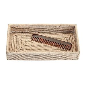 Decor Walther Basket 0932091 BASKET TAB 2 schaal/ tray rotan licht gekleurd