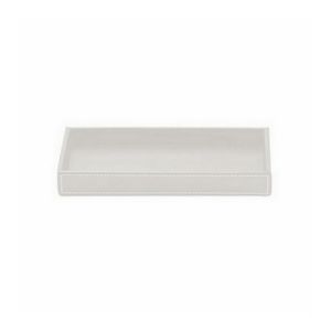 Decor Walther Brownie 0930050 BROWNIE TAB M schaal/ tray kunstleder wit
