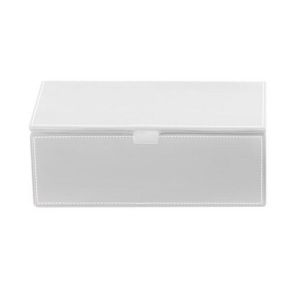 Decor Walther Brownie 0930250 BROWNIE BMD2 multi box met deksel kunstleder wit