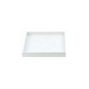 Decor Walther Brownie 0931050 BROWNIE TAB S schaal/ tray kunstleder wit