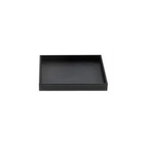 Decor Walther Brownie 0931060 BROWNIE TAB S schaal/ tray kunstleder zwart