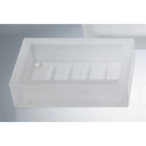 Decor Walther Glass 0816757 DW 970 zeepschaal wit gesatineerd glas