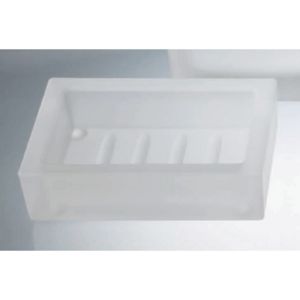 Decor Walther Glass 0816757 DW 970 zeepschaal wit gesatineerd glas