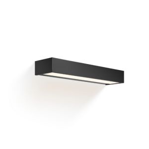 Decor Walther 0333160 BOX 40 N LED Wandleuchte dimmbar 40x10cm Schwarz matt