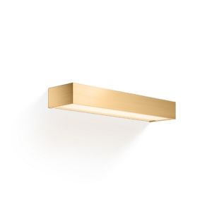 Decor Walther 0333182 BOX 40 N LED Wandleuchte dimmbar 40x10cm Gold matt