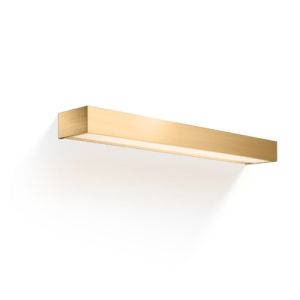 Decor Walther 0333282 BOX 60 N LED Wandleuchte dimmbar 60x10cm Gold matt