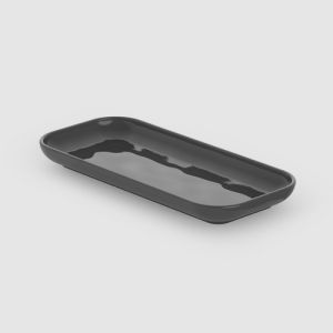 Decor Walther Porcelain 0860360 DW 542 kammschale/tray Schwarz