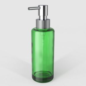 Decor Walther Porter 0863200 TT PORTER zeepdispenser groen glas chroom