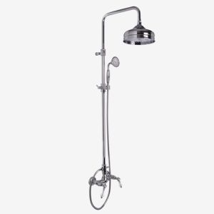 Fima Carlo Frattini Herend Chic F54052CCR opbouw douchekraan 2-greeps met doucheset chroom