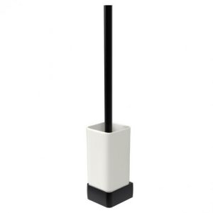 Haceka Aline 1208641 toilet brush white ceramic / matt black