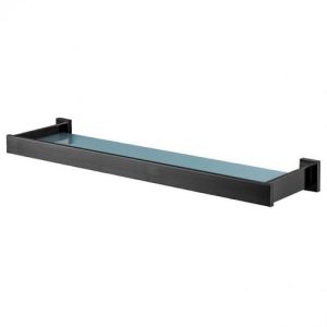 Haceka Edge 1208812 shelf 600mm satined glass / graphite