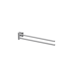 Inda Forum Quadra 3000 A30150CR dubbele handdoekhouder 45 cm chroom