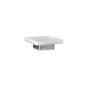 Inda Lea 1800 A1811ZCR21 zeephouder gesatineerd glas chroom