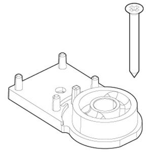 Novellini R02BNMO02-H scharnier zwart