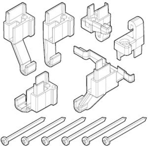 Novellini R06BJ3P1-A geleiders wit 030