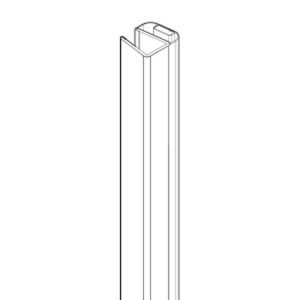 Novellini R10BNFG1-K magnetic profile chrome