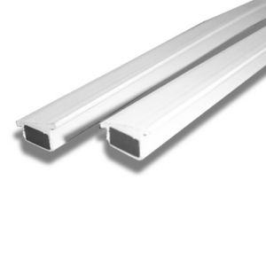 Novellini R10LUPO1 set of magnetic slide-in profiles white