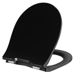 Pressalit Objecta Pro 990111-DF7999 toilet seat with lid black polygiene