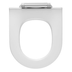 Pressalit Projecta D Solid Pro 1005011-DG4925 toilet seat without lid white polygiene