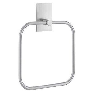 Smedbo Beslagsboden B1038 towel ring brushed stainless steel