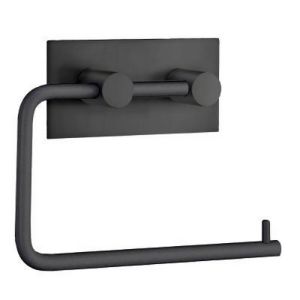 Smedbo Beslagsboden BB1098 toilet roll holder matt black stainless steel