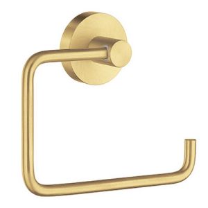 Smedbo Home HV341 toilet roll holder matt brass