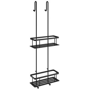 Smedbo Sideline DB3041 dubbele douchedraadkorf 25 cm mat zwart