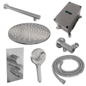 Brauer Edition 5-CE-059 thermostatische inbouw regendouche 3-weg omstelling SET 32 chroom