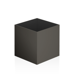 Decor Walther 0824666 DW 365 multi box zonder deksel mat donker metaal