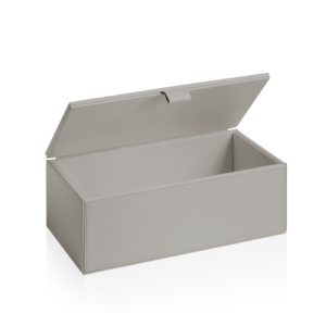 Decor Walther Brownie 0930249 BROWNIE BMD2 multi box met deksel kunstleder taupe