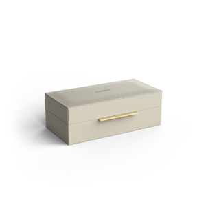 Decor Walther Brownie 0939749 BROWNIE BOX S multi box met deksel kunstleder taupe