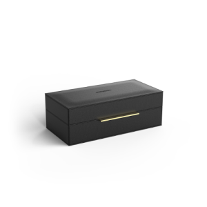 Decor Walther Brownie 0939760 BROWNIE BOX S multi box met deksel kunstleder zwart