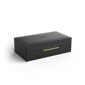 Decor Walther Brownie 0939860 BROWNIE BOX L multi box met deksel kunstleder zwart