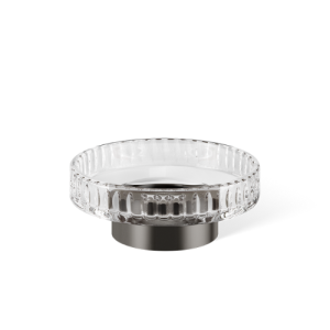 Decor Walther Century 0587666 CENTURY STS zeephouder helder glas/ mat donker metaal